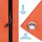 Pencil Pouch for 3 Ring Binder, Bulk 60 Pack 3-Holes Zipper Pencil Pouches in Assorted Colors, Sturdy and Durable Cloth Pencil Holder with Clear Window for Office School College Supplies (60)